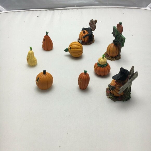 Department 56 Halloween Scenery Village Accessories Set Of 9 #56.53165 - Picture 3 of 9